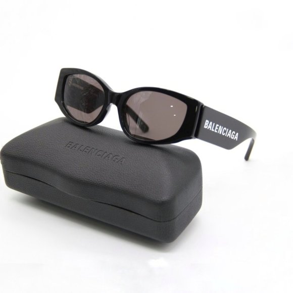 NEW BALENCIAGA BB0258S 001 WOMEN SUNGLASSES BALENCIAGA BB0258S - Picture 1 of 6